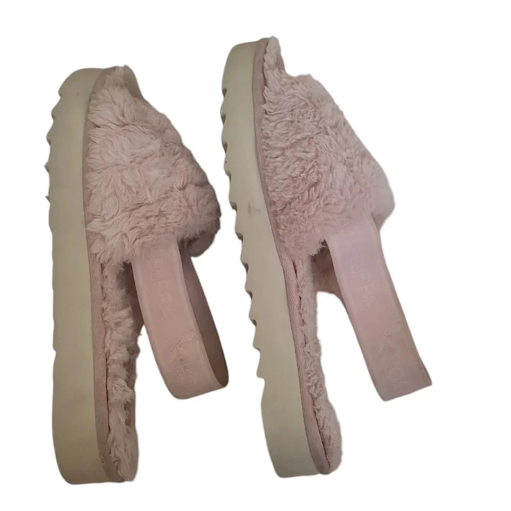 Koolaburra by UGG Back-Strap Sandals Fuzz'n II Pale Blush